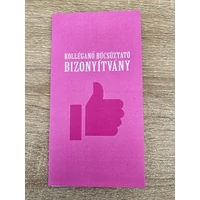 Bizonyítvány - Kolléganő búcsúztató