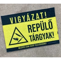 Lábtörlő - Repülő tárgyak
