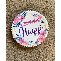 Hűtőmágnes - Legdrágább Nagyi