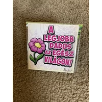 Hűtőmágnes - A legjobb dadus az egész világon!