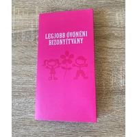 Bizonyítvány - Legjobb Óvónén