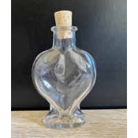 Szív alakú üveg