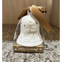 Karácsonyi csengő Legjobb Anya  bronz színű- Ajándék ötlet karácsonyra