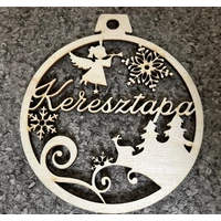Karácsonyi Díszgömb - Keresztapa 