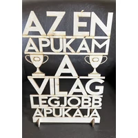 Dekor tábla - Az én Apukám