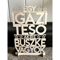 Dekor tábla - Egy igazi Tesó
