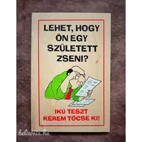 Vicces könyv - Lehet ön egy született zseni