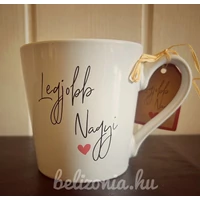 Elegáns bögre -Legjobb  Nagyi