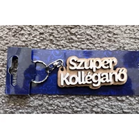 Kulcstartó - Gravírozott fa