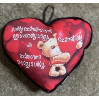Kicsi szív párna-A világ számára - Szerelmes ajándék - Valentin napi ajándék