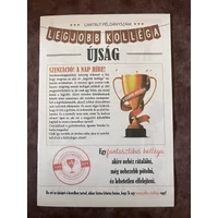 Újság - Legjobb Kolléga újság
