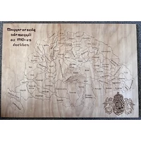 Puzzle - Magyarország vármegyéi 1910