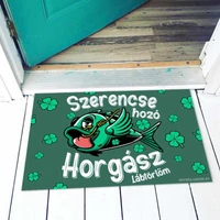 Lábtörlő - Szerencsehozó horgász lábtörlőm