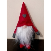 Manó - Piros sapkás szakállas - Ajándék karácsonyra