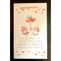 Dísztábla - Egy csók nem nagy eset - Valentin napi ajándékötlet - Szerelmes ajándék