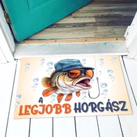 Lábtörlő -  Legjobb Horgász  - Ajándék ötlet horgászoknak