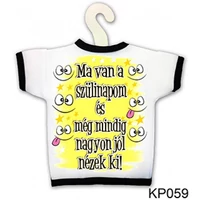 Üvegpóló - Ma van a szülinapom