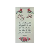Dísztábla - Házi áldás Matyó