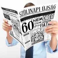 Újság - Szülinapi lap 6