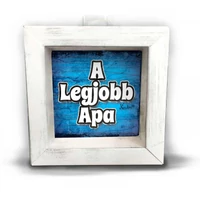 3D papír képkeret-A legjobb Apa
