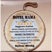 Edényalátét és fali kép - MAMA hotel - Ajándék Nagymamának Anyák napjára