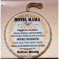 Edényalátét és fali kép - MAMA hotel - Ajándék Nagymamának Anyák napjára