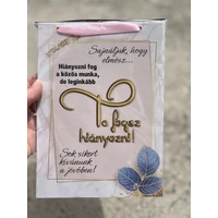 Dísztábla arany - Sajnáljuk, hogy elmész