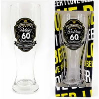 Söröspohár, 665 ml - Boldog 60. Szülinapot Prémium felirat