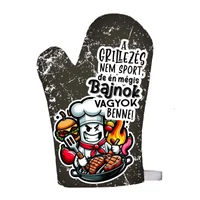 Főzőkesztyű - A Grillezés nem sport