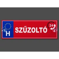 Rendszámtábla - Szűzoltó