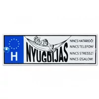 Rendszámtábla - Nyugdíjas