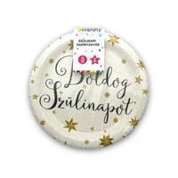 Papírtányér - Boldog szülinapot
