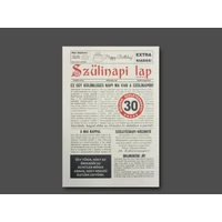 Újság - Szülinapi lap 3