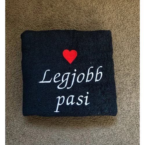 Hímzett Törölköző - Legjobb pasi