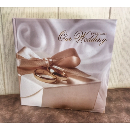 Fotóalbum - Esküvős Sweet Love masni 2 - Ajándék ötlet esküvőre