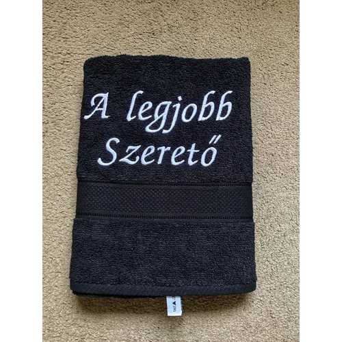Hímzett Törölköző - Legjobb szerető