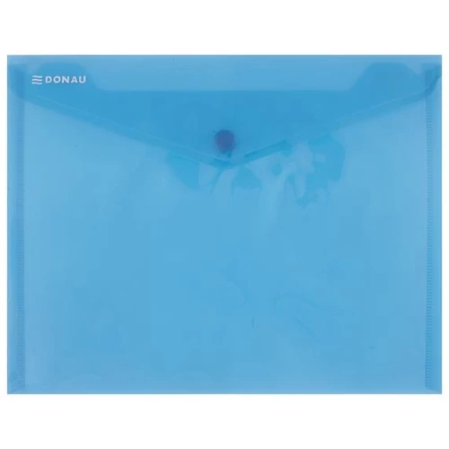 Irattartó tasak,A5, PP, patentos, DONAU, kék
