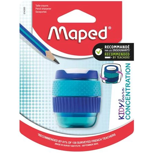 Hegyező, egylyukú, tartályos, MAPED "Kidy Learn Concentration"