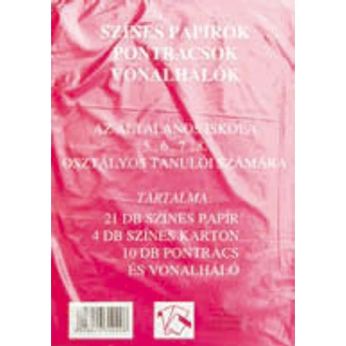 Színes papírok, pontrácsok 5-8. o.