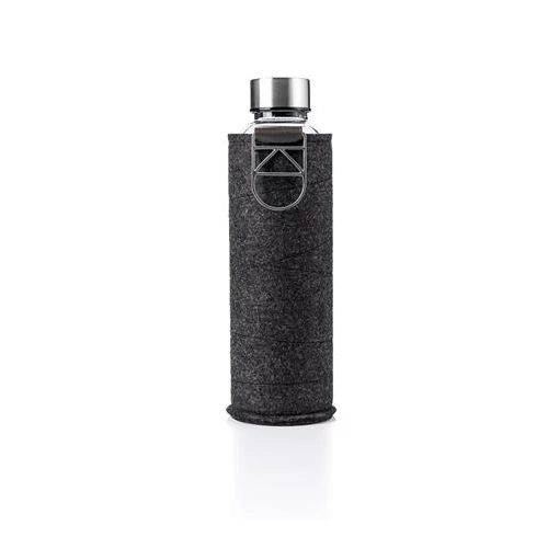Kulacs, 750 ml, üveg, EQUA "Mismatch Silver"