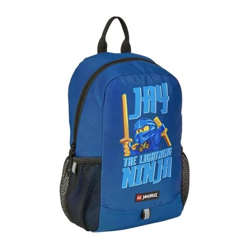 Hátizsák, közepes, LEGO "Ninjago Jay", kék-mintás