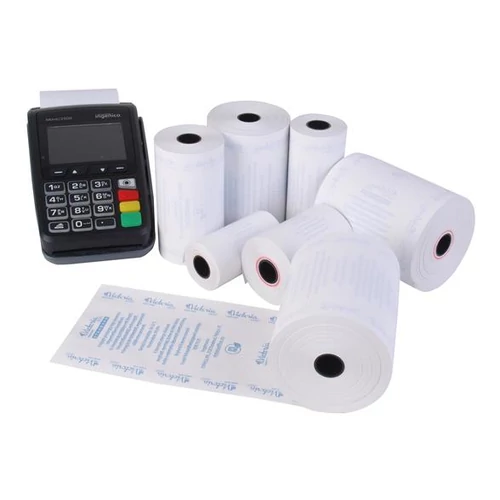 Thermo tekercs, 57 / 70 / 12, 63 m, 46 g, VICTORIA PAPER "Standard"