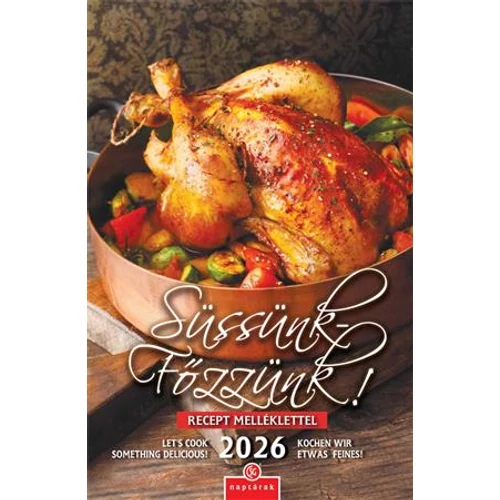 Naptár, fali, CSG "Süssünk-Főzzünk"