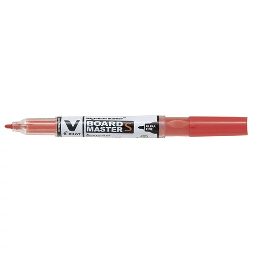 Táblamarker, 0,8 mm, UF, kúpos, PILOT "V-Board Master S", piros