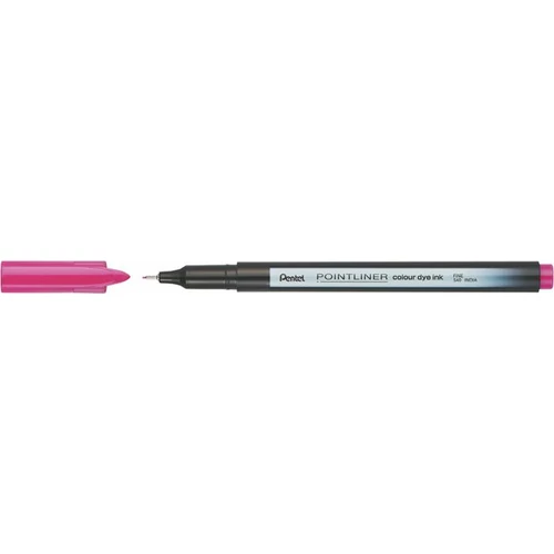 Tűfilc, 0,4 mm, PENTEL "Pointliner", rózsaszín