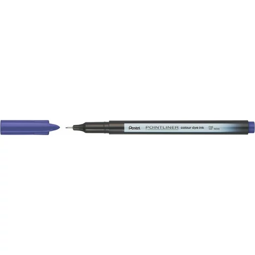 Tűfilc, 0,4 mm, PENTEL "Pointliner", sötétlila