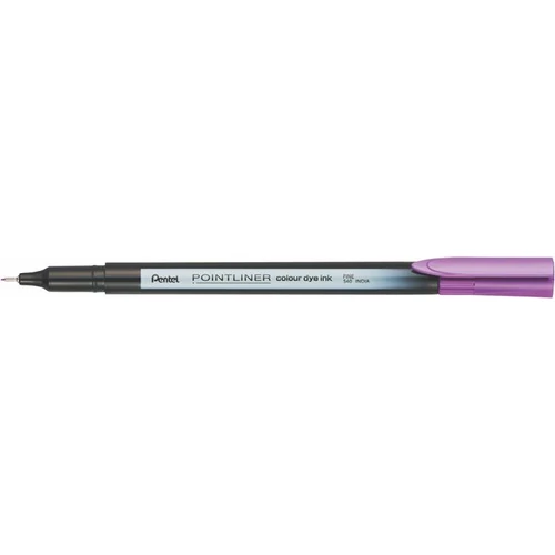 Tűfilc, 0,4 mm, PENTEL "Pointliner", mályvalila