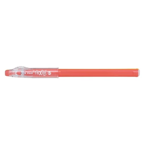 Rollertoll, 0,35 mm, kupakos, PILOT "Frixion Ball Stick", korall pink