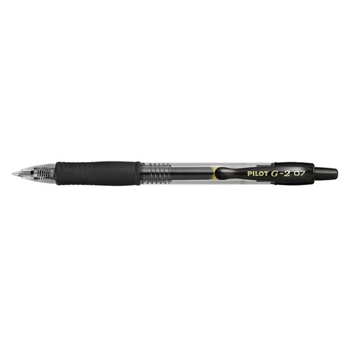 Zseléstoll, 0,32 mm, nyomógombos, PILOT "G-2", fekete