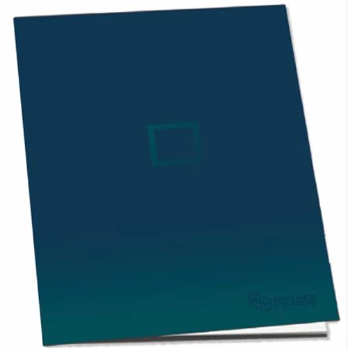 Füzet, tűzött, A4, kockás, 52 lap, PULSE "Dark Colours"